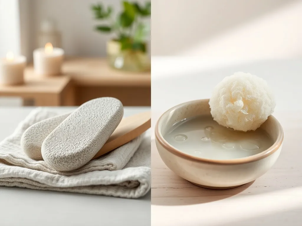 Czy pięty ścierać na sucho czy mokro?